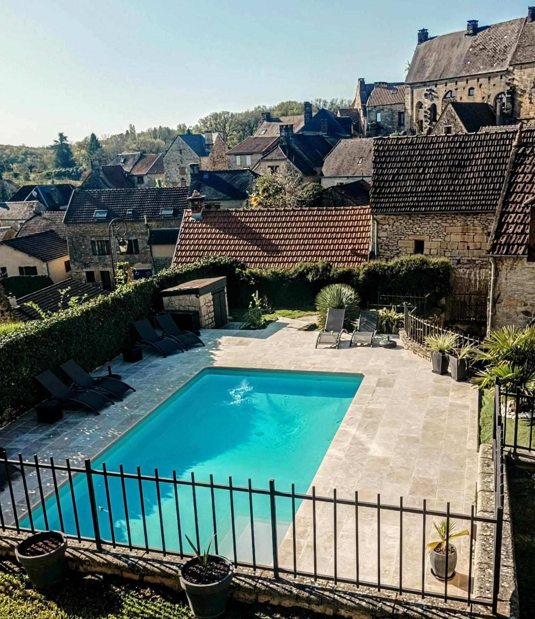 Le Clos De La Musardise - Gites De Charme Avec Piscine Chauffee Salignac Eyvigues Dış mekan fotoğraf